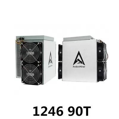 BTC-Bergmann Avalon 1246 90th/S 3420W Sha 256 Asic-Bergwerksmaschinen