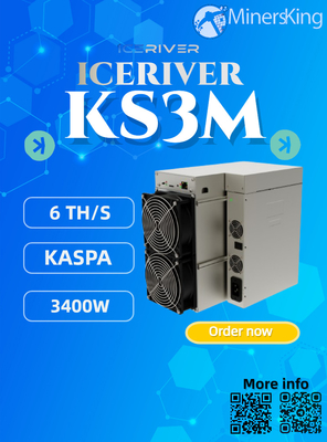 Iceriver KS3M 6T 3200W KAS Bergbaumaschine Ethernet-Netzwerkverbindung