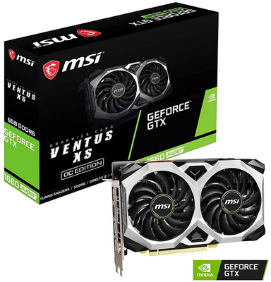 GRAFIKKARTE MSI-Spiel GeForce GTX 1660 Super1660s DVI Grafikkarte