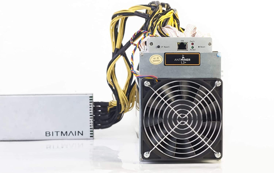 Bergwerksmaschine LTCs Bitmain AntBergmann L3+ 600mh/S Asic 850W 11.6-13.0V