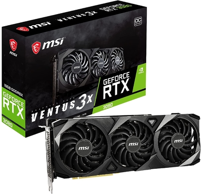 Ausgaben-Grafikkarte GDDR6 Geforce Rtx 3080 10GB Grafikkarte-1710MHz OC
