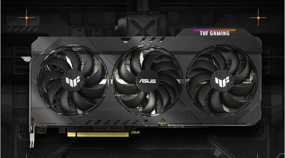 Grafikkarte-Bergbau Hochleistung Rx 6800xt manipulieren gebissene Grafikkarte 16gb 256