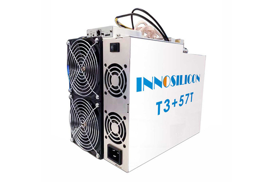2 Bergmann-Innosilicon T3+ 57T SHA 256 des Fan-BTC Asic Algorithmususus-Bergmann 3300W