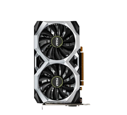 Doppel- Ventilator, der Super-6gb Grafikkarte Nvidia Gtxs 1660 120W 1770MHz abkühlt