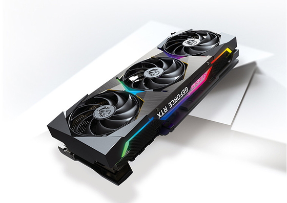 Bergbau Rig Three Fan Graphics Card GeForce RTX 3090 SUPRIM X 24G