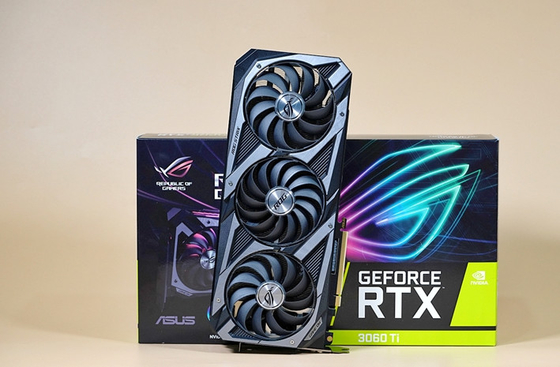 Spiel-Tischplattenspiel-Grafikkarte NVIDIA 256bit Rog Strix Rtxs 3060ti O8g