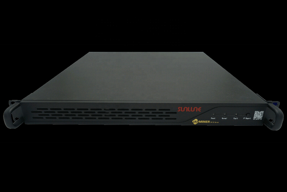 Bergmann-Maschine JasBergmanns X4 C 1U 450M 240W 5GB FCC Litecoin SERVER