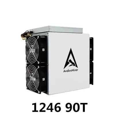 BTC-Bergmann Avalon 1246 90th/S 3420W Sha 256 Asic-Bergwerksmaschinen