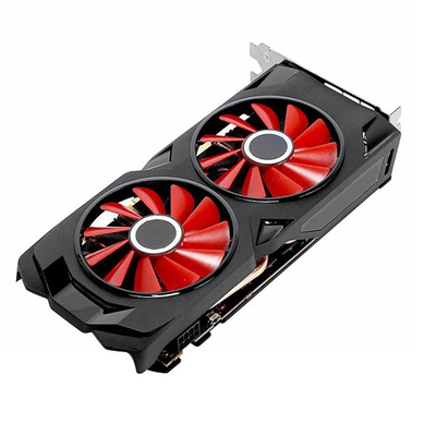 Schwarzes 8G Wolf Graphics Card Rig Graphics Cards XFX 580 des Bergbau-GDDR5